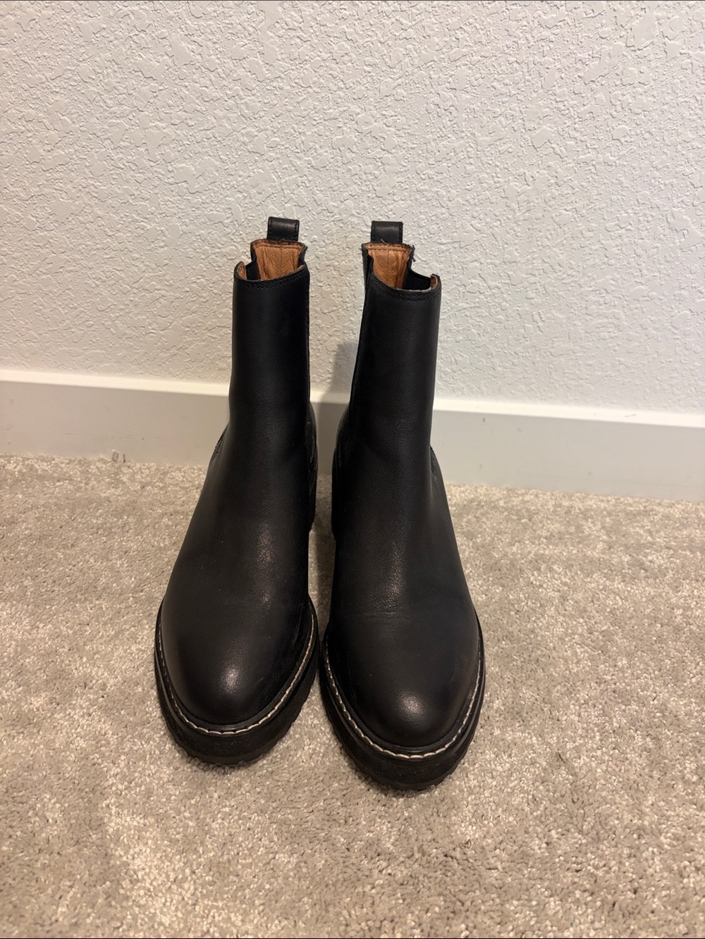 Madewell The Carina Platform Chelsea Boot